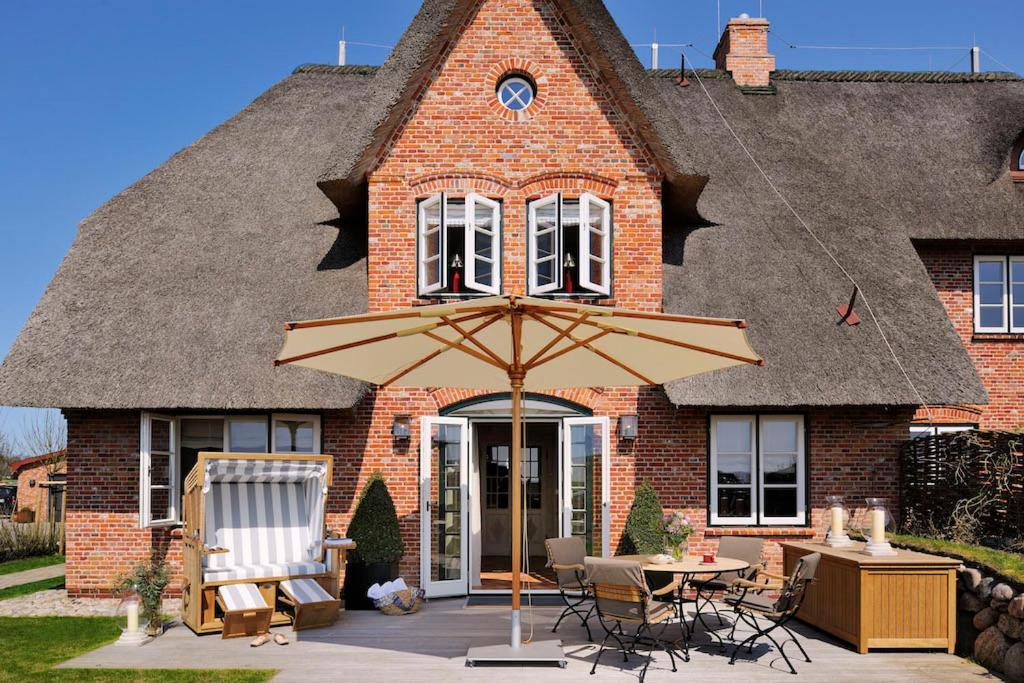 Salzwasserherz Senhoog Luxury Holiday Homes ***** Morsum  Exterior photo